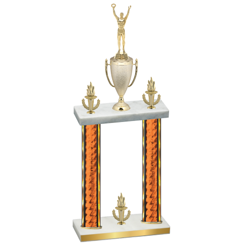 Double Orange Glacier Victory Victory Trophy