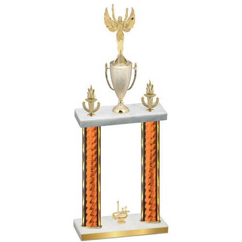 Double Orange Glacier First Place Victory Trophy
