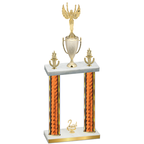 Double Orange Glacier Second Place Victory Trophy