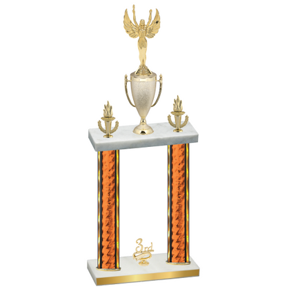 Double Orange Glacier Third Place Victory Trophy