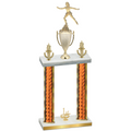 Double Orange Glacier First Place Skater Trophy