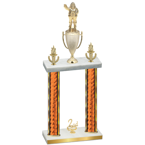 Double Orange Glacier Second Place Holiday Trophy