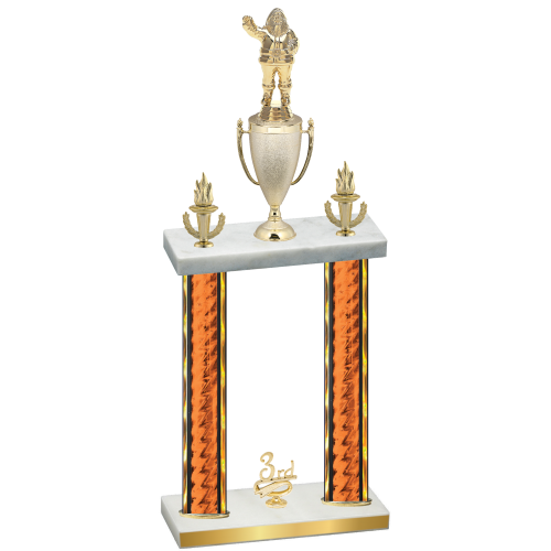 Double Orange Glacier Third Place Holiday Trophy