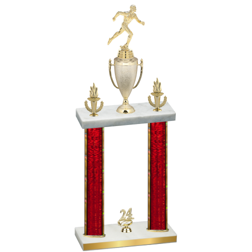 Double Red Glacier Year Running Trophy
