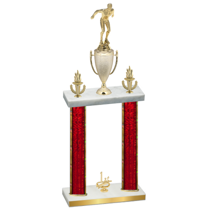 Double Red Glacier First Place Swimming Trophy