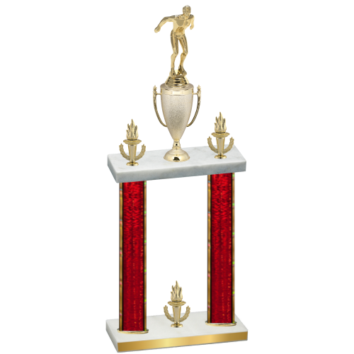 Double Red Glacier Victory Swimming Trophy