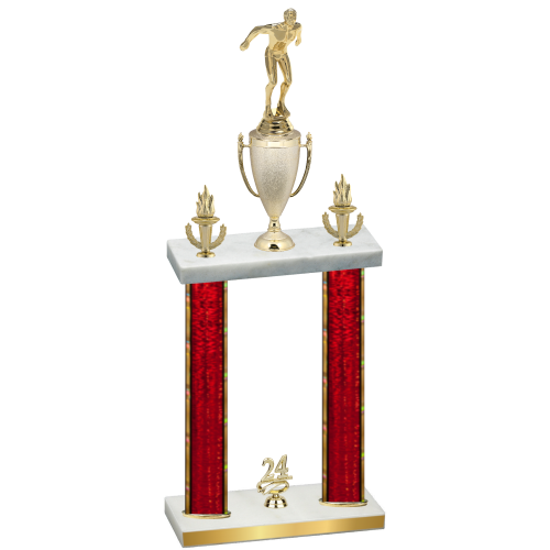 Double Red Glacier Year Swimming Trophy