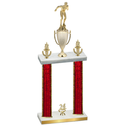 Double Red Glacier Year Swimming Trophy