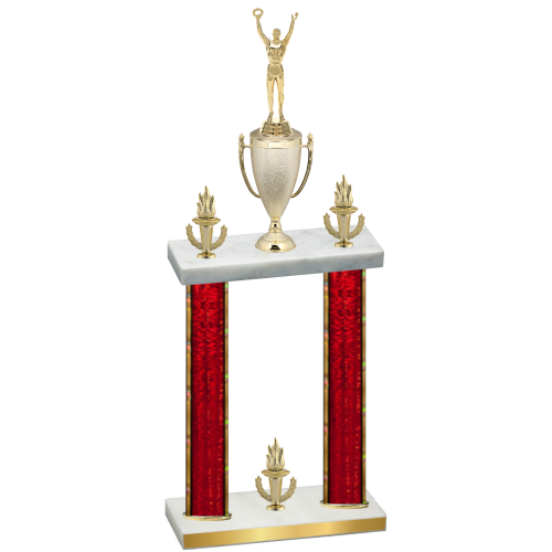 Double Red Glacier Victory Victory Trophy