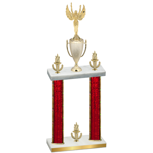 Double Red Glacier Victory Victory Trophy