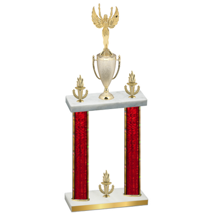 Double Red Glacier Victory Victory Trophy