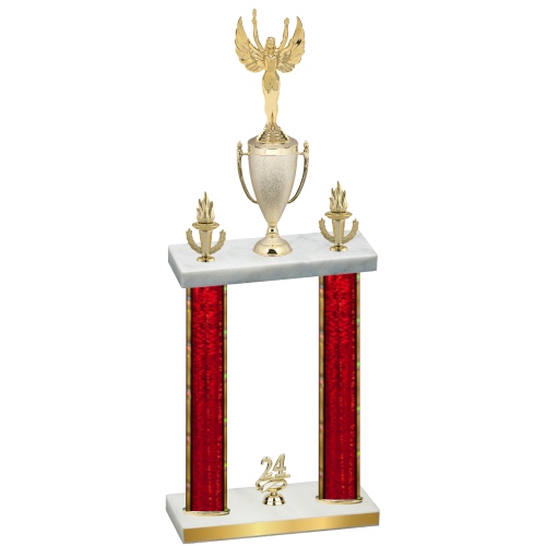 Double Red Glacier Year Victory Trophy
