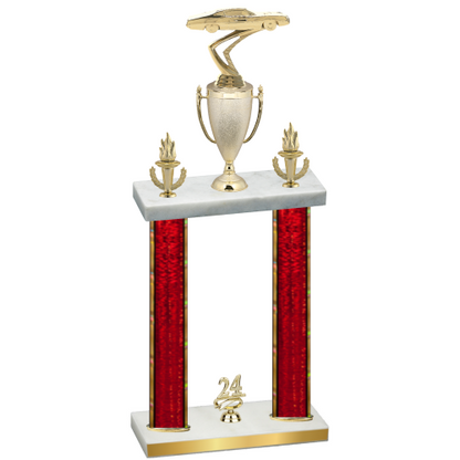 Double Red Glacier Year Cars Trophy