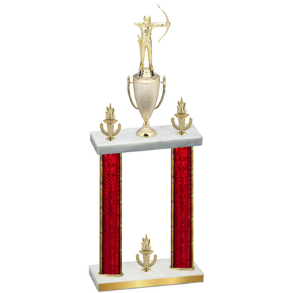Double Red Glacier Victory Archery Trophy