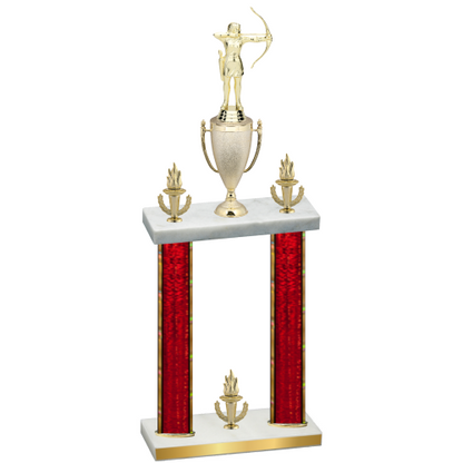 Double Red Glacier Victory Archery Trophy