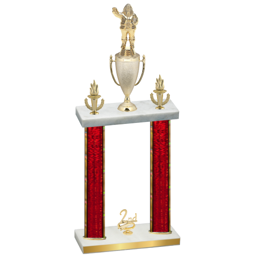 Double Red Glacier Second Place Holiday Trophy