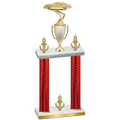 Double Red Carbon Fiber Victory Cars Trophy
