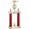 Double Red Carbon Fiber Victory Cars Trophy