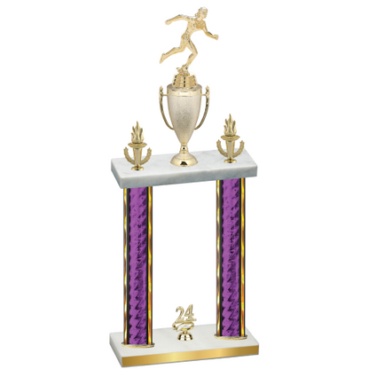 Double Purple Glacier Year Running Trophy