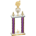 Double Purple Glacier Second Place Swimming Trophy