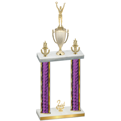 Double Purple Glacier Second Place Victory Trophy