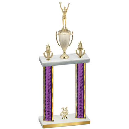 Double Purple Glacier Year Victory Trophy