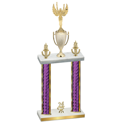 Double Purple Glacier Year Victory Trophy