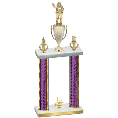 Double Purple Glacier First Place Holiday Trophy