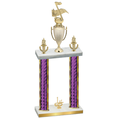 Double Purple Glacier First Place Music Trophy