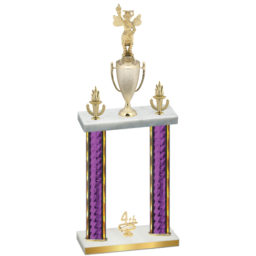 Double Purple Glacier Fourth Place Academics Trophy