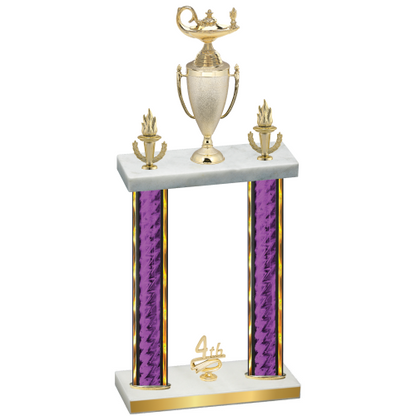 Double Purple Glacier Fourth Place Academics Trophy