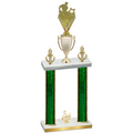 Double Green Glacier Third Place Rugby Trophy