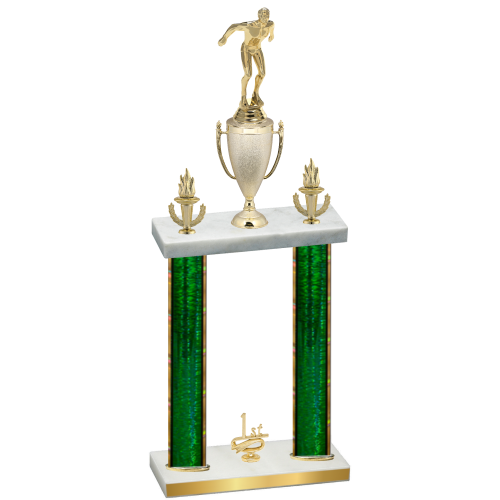Double Green Glacier First Place Swimming Trophy