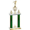 Double Green Glacier Third Place Swimming Trophy
