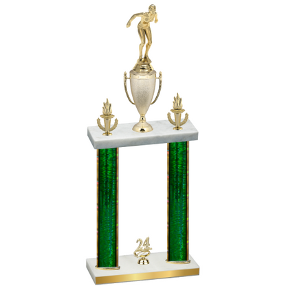 Double Green Glacier Year Tennis Trophy