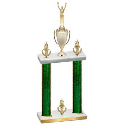 Double Green Glacier Victory Victory Trophy