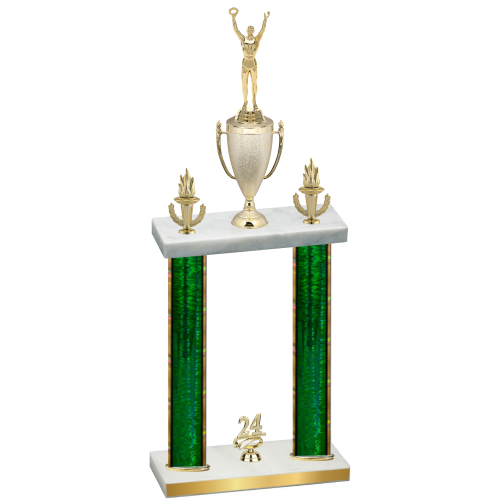 Double Green Glacier Year Victory Trophy