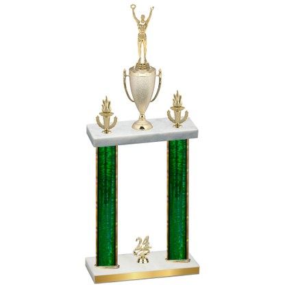 Double Green Glacier Year Victory Trophy