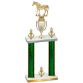 Double Green Glacier Victory Horses Trophy