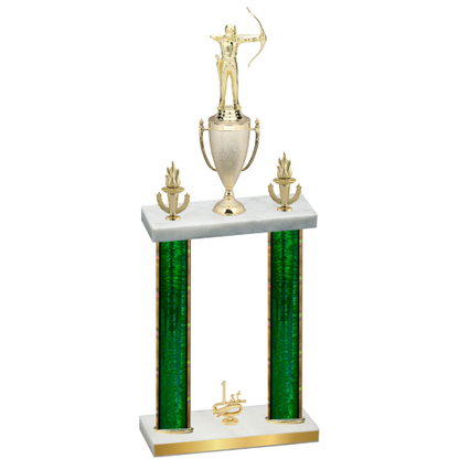 Double Green Glacier First Place Archery Trophy