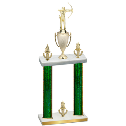 Double Green Glacier Victory Archery Trophy