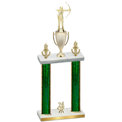 Double Green Glacier Year Archery Trophy