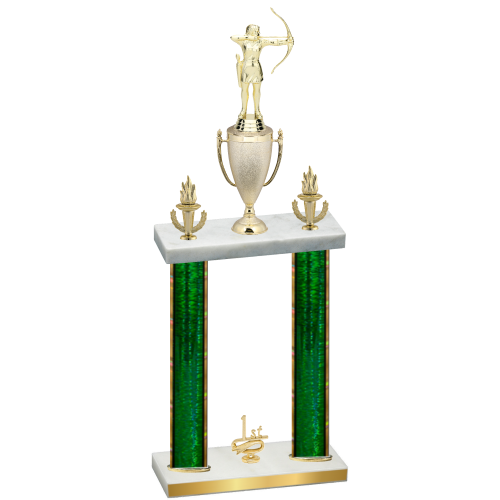 Double Green Glacier First Place Archery Trophy