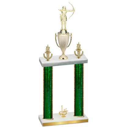 Double Green Glacier First Place Archery Trophy