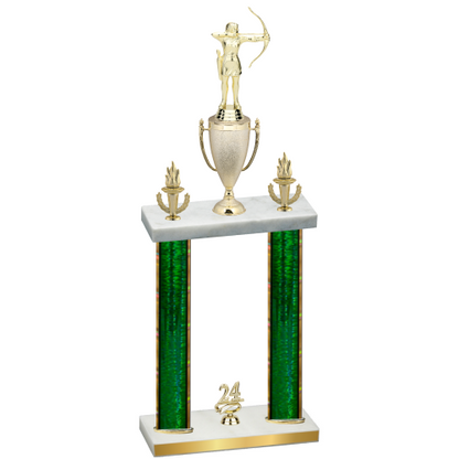 Double Green Glacier Year Archery Trophy