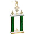 Double Green Glacier Third Place Shooter Trophy