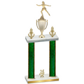 Double Green Glacier Year Skater Trophy