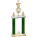 Double Green Glacier Third Place Music Trophy