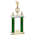 Double Green Glacier Second Place Academics Trophy