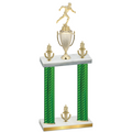 Double Green Carbon Fiber Victory Running Trophy
